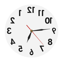 Load image into Gallery viewer, Reverse Clock