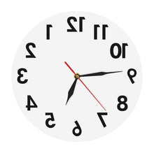 Load image into Gallery viewer, Reverse Clock
