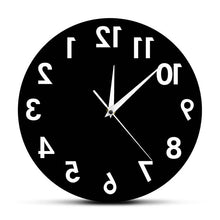 Load image into Gallery viewer, Reverse Clock