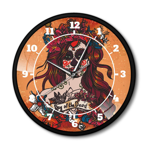 Sugar Skull Clock